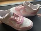 Nike Court Borough Low White Pink Foam Size 2Y