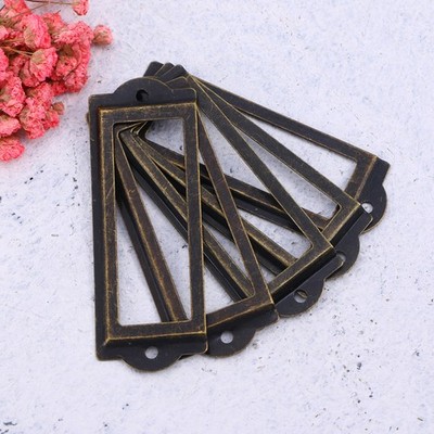 30 Pcs Regal Etikettenhalter Schrankgriffe Regaletikettenhalter Etiketthalter