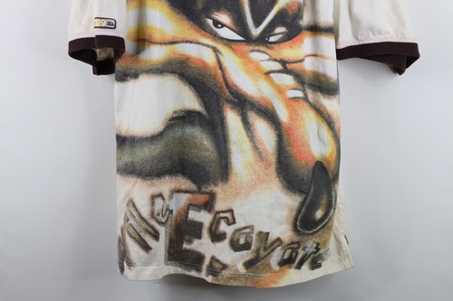 Vintage 90s Y2K Lot 29 Streetwear Mens XL Wile E Coyote All Over Print T-Shirt - Picture 3 of 18
