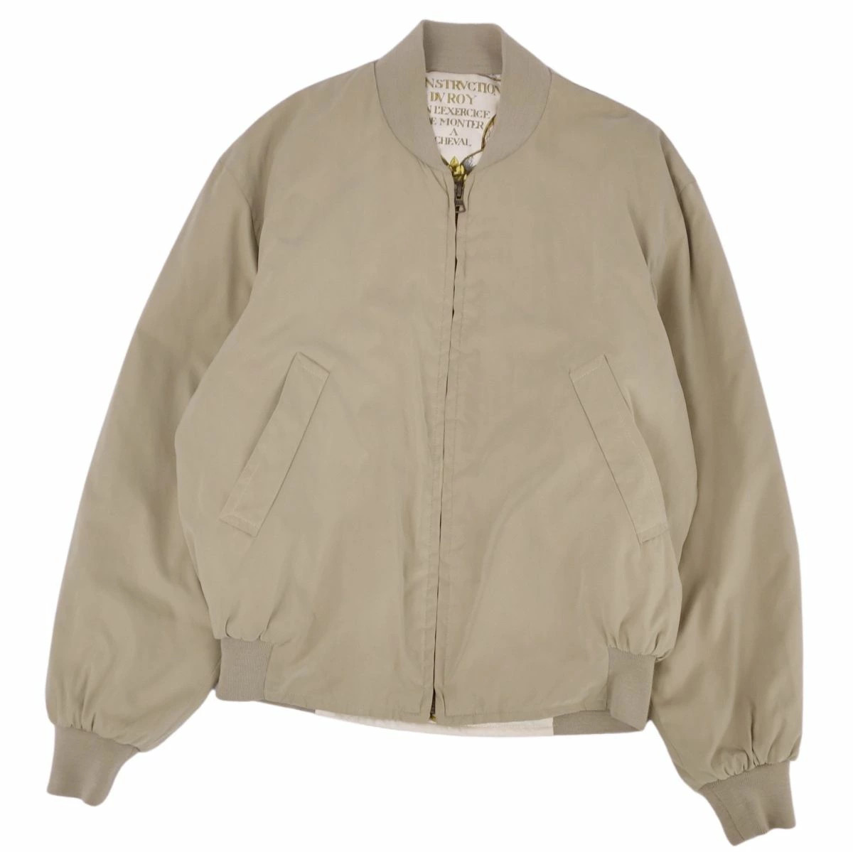 HERMES ヴィンテージジャケット Vintage HERMES Jacket Reversible Blouson Zip up All over