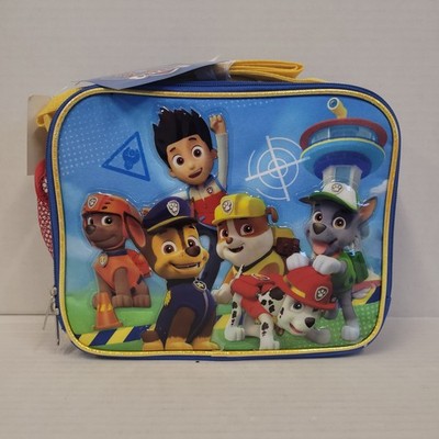 Lunch Bag - Paw Patrol Marshall Chase Rider Team Blue Insulated Tote Case NEW