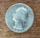 1945 P Washington Quarter 5.63 Grams Silver