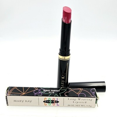 Mary Kay Berry Parfait Pretty Cool Long Lasting Lipstick #2119 Full Size New