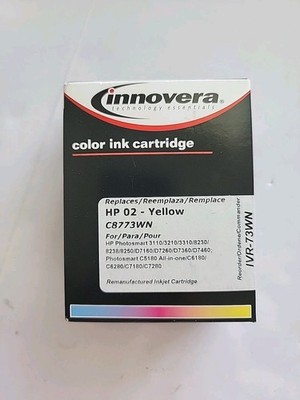 New! INNOVERA HP 02 Yellow Printer Ink Cartridge (C8773WN)