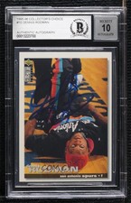 BAS 1995 Upper Deck Collector's Choice Dennis Rodman #10 BGS Authentic HOF 04k8