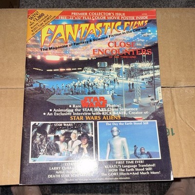 Fantastic Films Vol.1 No.1 April, 1978 Star Wars, Close Encounters -- VG - VG++