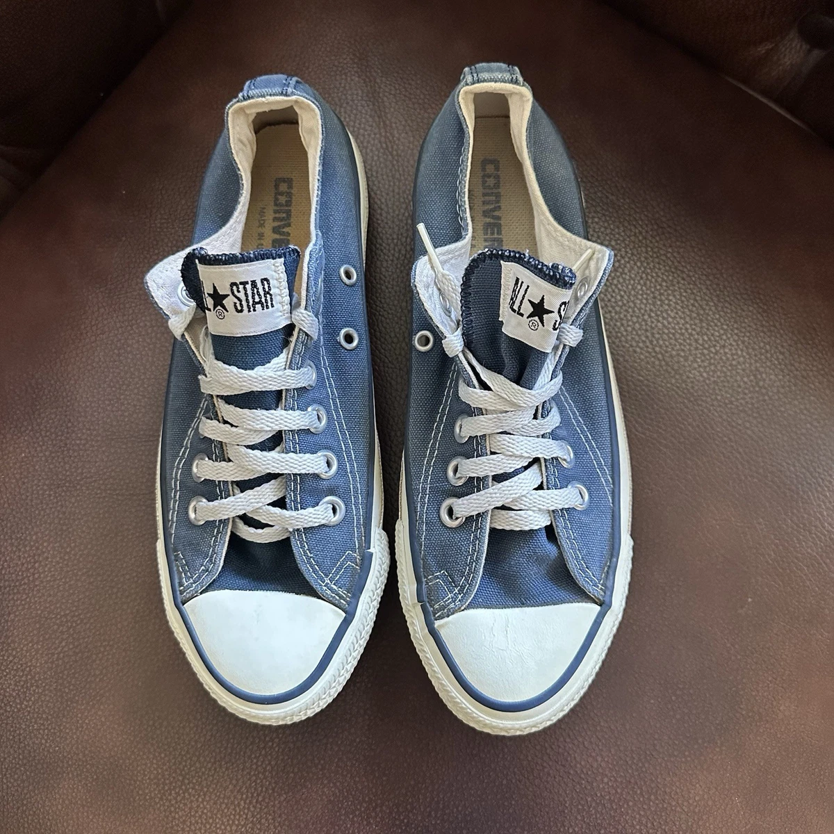 Preços baixos em Calçados Vintage década de 1990 Converse Azul