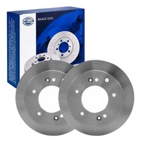 2X Hella Pagid Bremsscheiben Ø315Mm Hinten Passend FüR Kia Sorento 54474