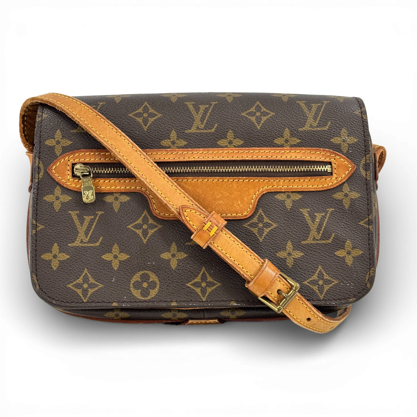 Auth LOUIS VUITTON Monogram Saint German 23 M51210 Ladies Shoulder Bag KC417