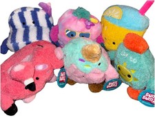 New Bum Bumz 7.5" Poolsidebumz Complete Set of 6 Plush Toys