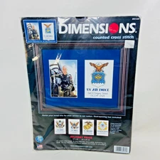Dimensions Military Pride Counted Cross Stitch Kit #35160 Complete All Branches