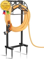 Garden Hose Holder - Upgraded Water Hose Holder Holds 151-Feet Hose Heavy Duty