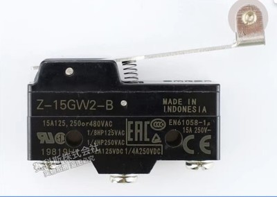 5pcs OMRON Z-15GW2-B Basic Micro Switch Hinge Roller Lever 15A 250VAC RH
