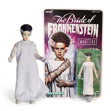 Bride of Frankenstein Universal Monsters Super7 ReAction+ 3.75-Inch Action