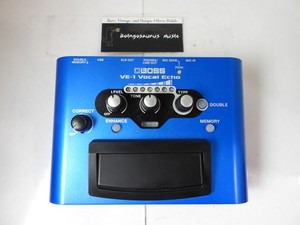 Boss VE-1 Vocal Echo Effects Processor Pedal Free USA Shipping