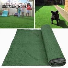 10x20ft Artificial Grass Fake Synthetic Turf Garden Landscape Lawn Carpet Rug