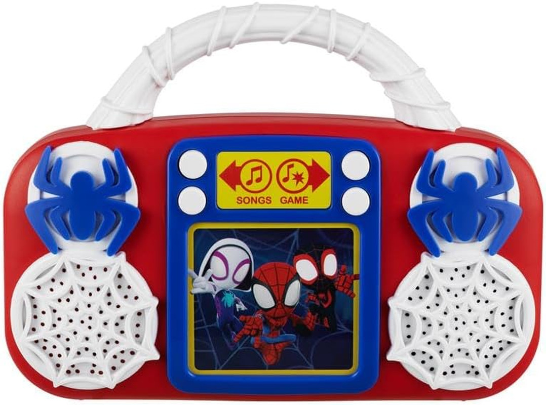 Spidey and His Amazing Friends Toy Music Player, Toddler Toy with Built-In Music