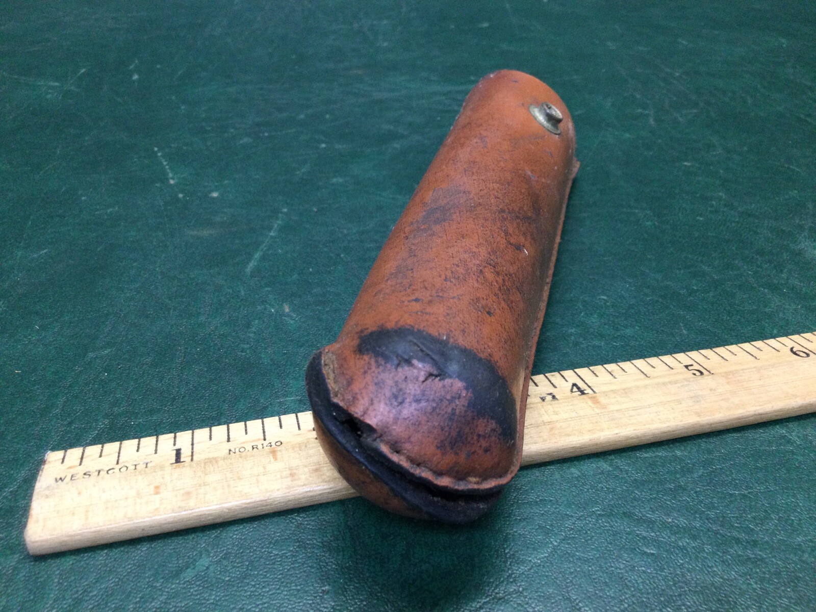 Vintage DIETZGEN Sight Transit Handheld Survey Scope w/ Leather Pouch