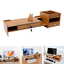 Desktop Monitor Stand Rectangle Monitor Riser Computer Monitor Booster Stand