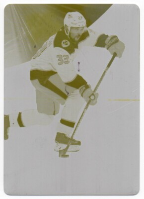 2019-20 SP Game Used Printing Plates Yellow #75 Viktor Arvidsson 1/1