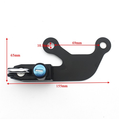 Cerraduras de casco para KAWASAKI NINJA 650 Z650 2017-2020 Right Side Helmet Lock + llaves - Imagen 9 de 9