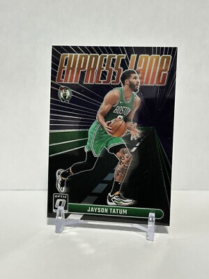 2023-24 Donruss Optic Jayson Tatum Express Lane #12