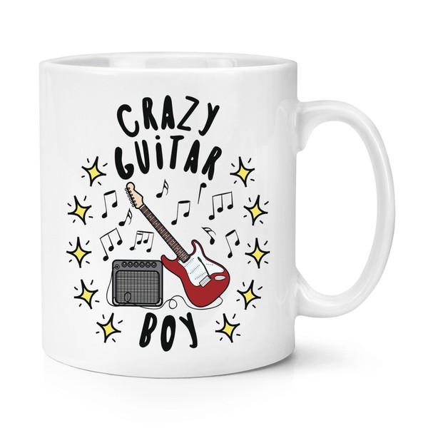 VerrüCkte Gitarre Jungen Stars 284Ml Becher Tasse Musik Rock N Roll Scherz-image