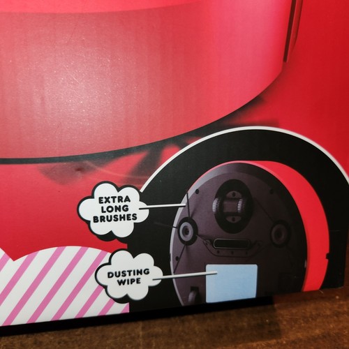NEW Sanrio Hello Kitty 3-in-1 Robot Vacuum Cleaner (RED), Keeps your space Clean - Picture 6 of 7