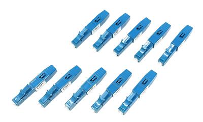 Field Installable LC-UPC Multimode OM1 62.5/125 Connector for 0.9mm Cable 10 Pac
