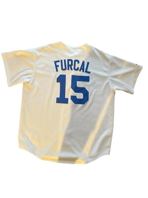 Dodgers ユニフォーム 15 VTG Majestic Authentic Los Angeles Dodgers Rafael Furcal #15