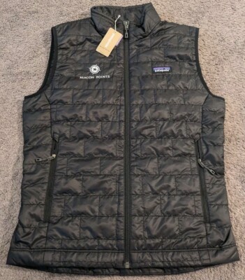 New w/ Tags! Men's Patagonia Nano Puff Insulated Black Vest STY 84242 Size Small
