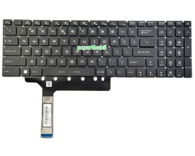 New MSI GS76 Stealth 11UE GP76 Leopard 11UE MS-17K3 US Keyboard