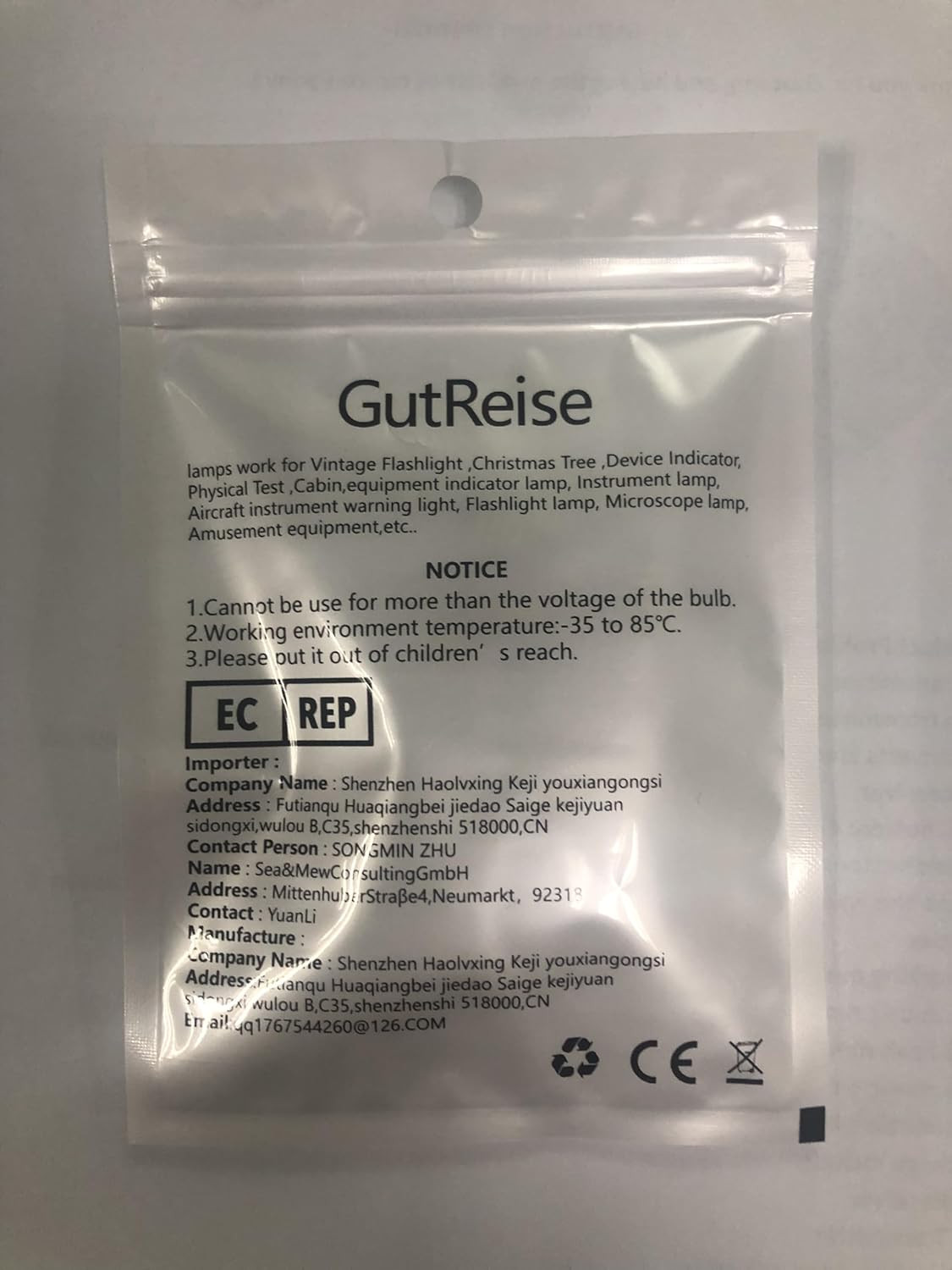 AC/DC E10 Bulbs, 10Pcs 9 Volt Warm White E10 Replacement Bulbs Miniature Screw