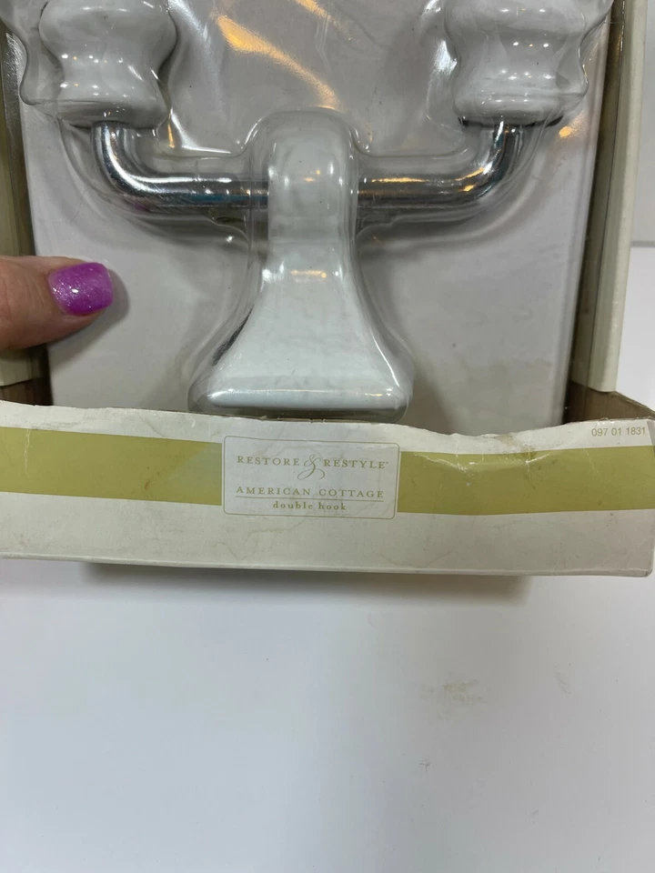 Juego de ganchos Restore & Restyle American Cottage nuevo en caja Foto 2 de 4