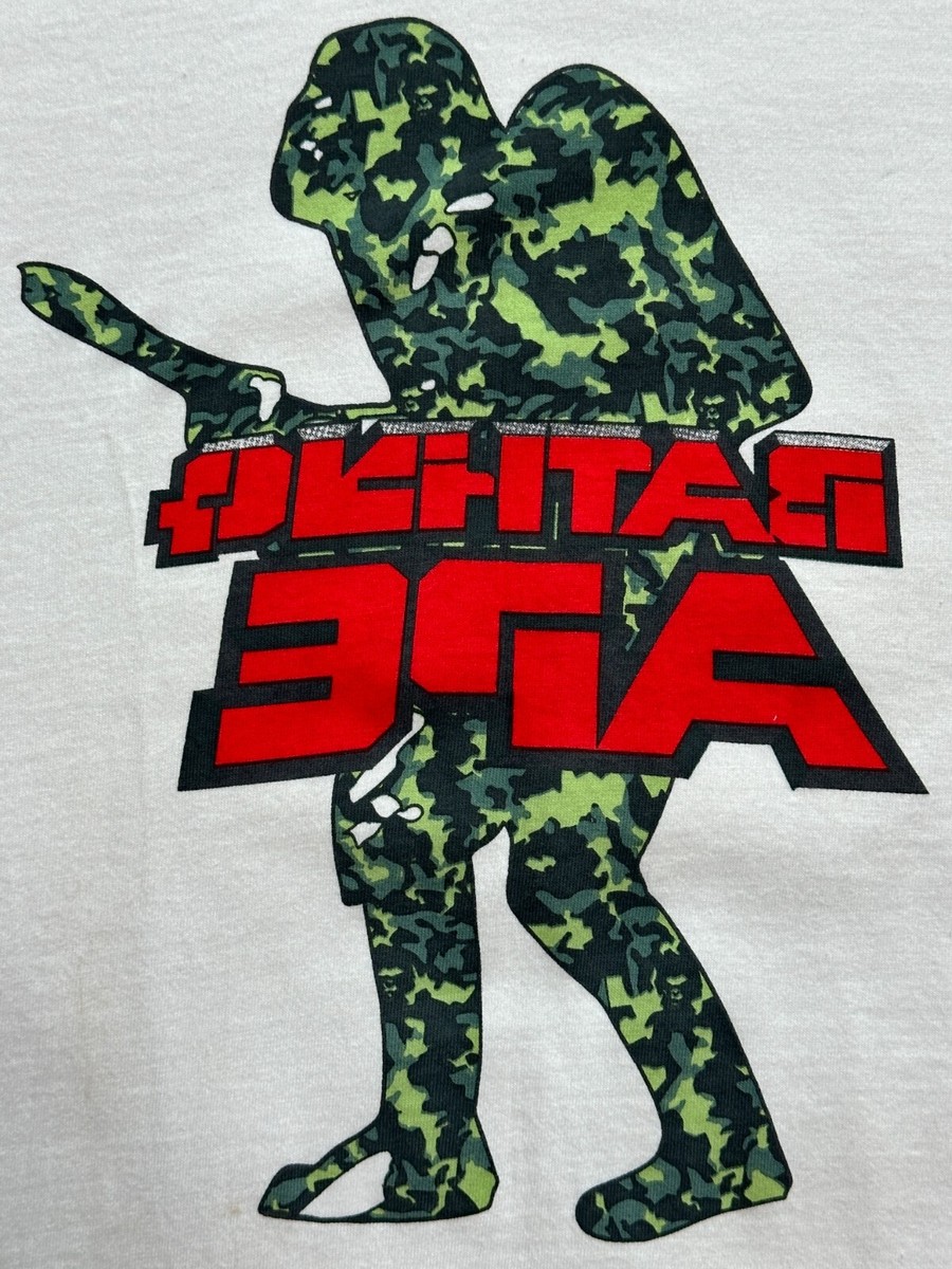 90s Bape A Bathing Ape T shirt japan NIGO size L Single 90s Bape A Bathing Ape T shirt japan NIGO size L Single