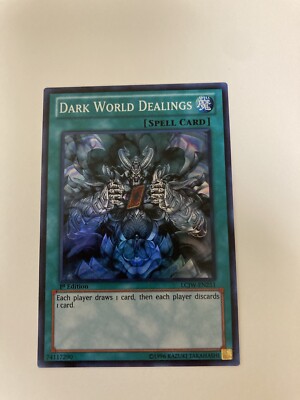 Yu-Gi-Oh! Dark World Dealings Super Rare Card - LCJW-EN251, 1st Edition, Joey's World