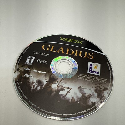 Gladius (Original Microsoft Xbox, 2003) Disc Only