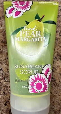 Bath & Body Works Iced Pear Margarita Sugarcane Scrub 8 oz ~ New & Sealed