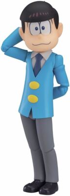 TODOMATSU MATSUNO FIGURINE OSOMTSU-SAN FIGMA ORANGE ROUGE 12 CM