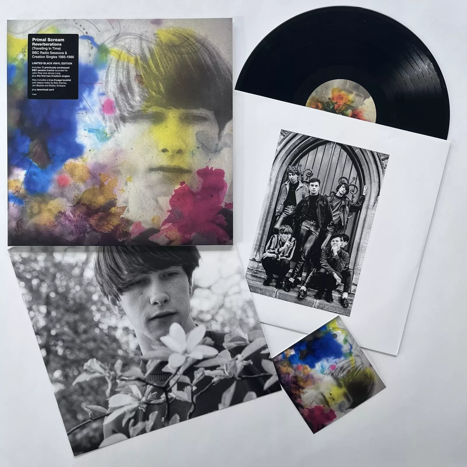 PRIMAL SCREAM - REVERBERATIONS ( TRAVELLING IN TIME) - 12"" VINLY LP - NEW - Image 2