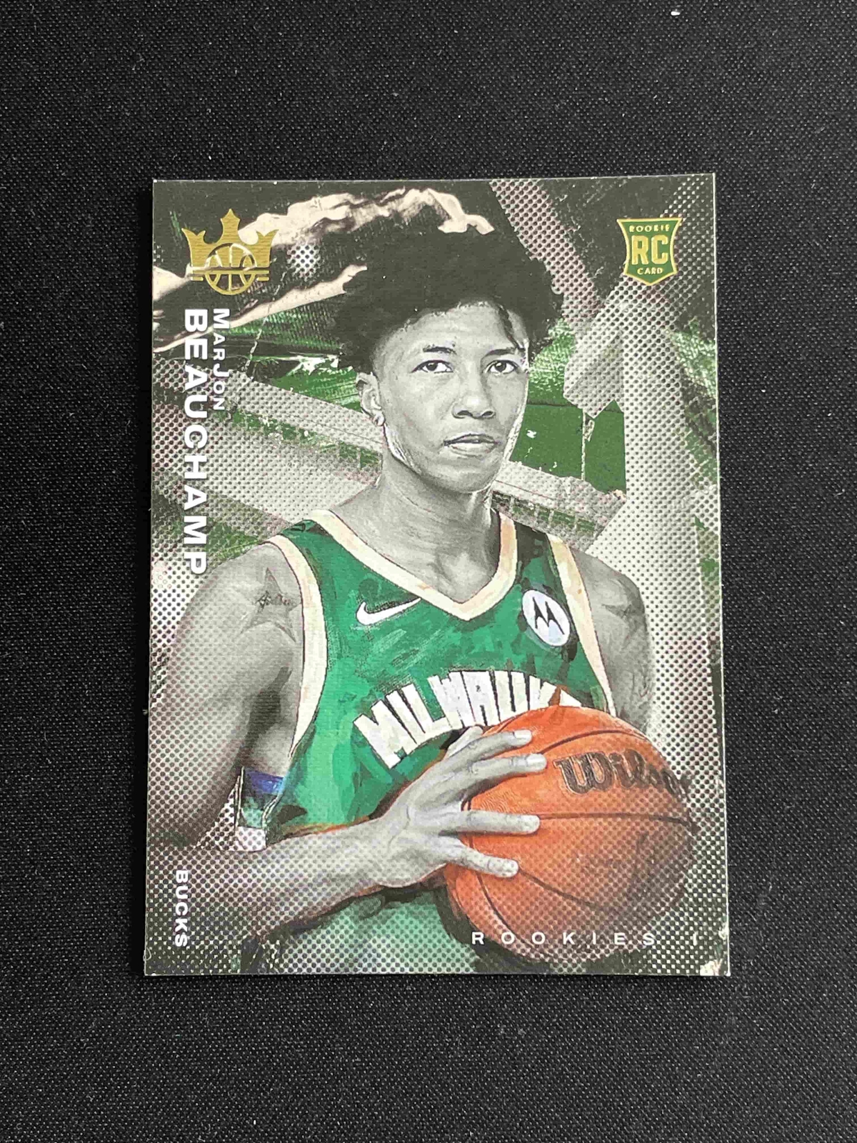 Marjon Beauchamp 2022-23 Panini Court Kings NBA Milwaukee Bucks RC #84
