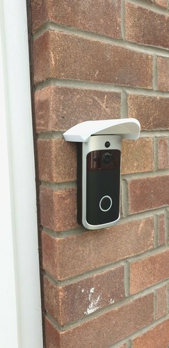 Doorbell sun shade rain hood cover mount video wifi security camera door bell - Picture 5 of 14