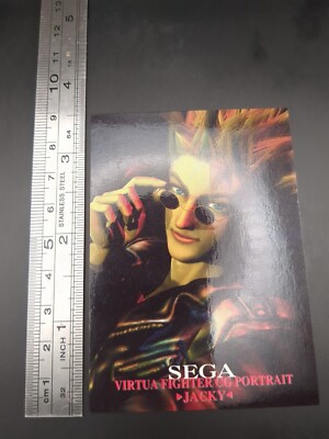 Jacky Bryant Virtua Fighter #62 SEGA FREAKS Card Game 1996-1997