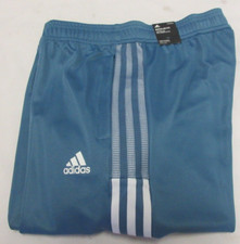 Adidas HK7597 Women's Regular Fit Blue Football/Soccer Track Pants Size M