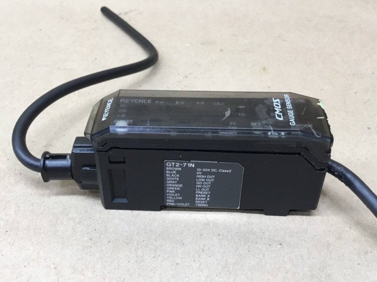 キーエンス　GT2-71N Keyence GT2-71N Amplifier Unit + GT2-H12K Contact Sensor | eBay