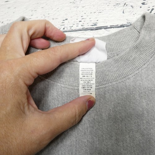 Sudadera Universidad de Dakota del Norte Talla M Campeón Tejido Inverso Cuello Redondo - Imagen 5 de 9