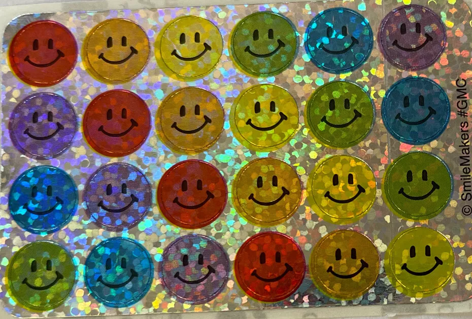 Smile sticker 2024