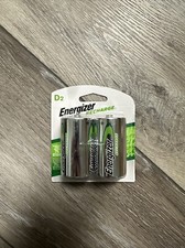 Energizer D Rechargeable 2pk