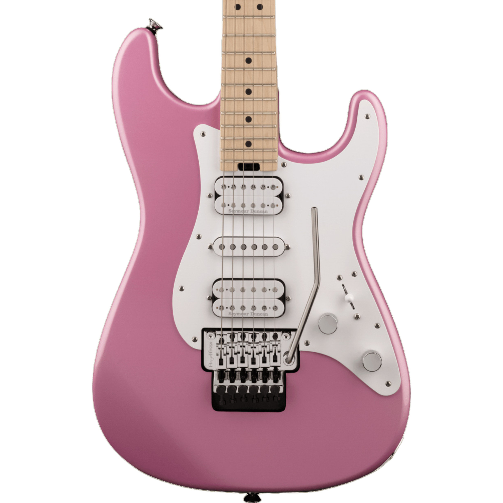 Charvel Pro-Mod So-Cal Style 1 HSH FR E/G, гриф из клена, Платиново-розовый