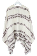 Pull Poncho MAJE En Laine Et Mohair - Taille Unique (36-40) - Multicolore - Occasion Très Bon état